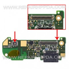 WWAN IO PCB  ( 60 Pins , Type C connector ) Replacement for Honeywell Dolphin CT30XP